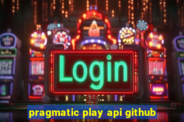 pragmatic play api github